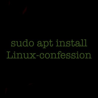 Telegram profile photo for linux//confessions