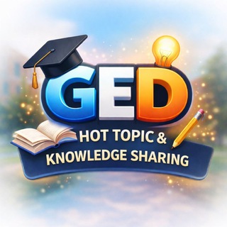 Telegram profile photo for GED Hot Topics & Knowledge sharing
