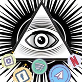 Telegram profile photo for 👽 Illuminati Social Boost 🚀