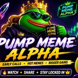 Telegram profile photo for Pump meme VIPs channel