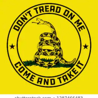 Telegram profile photo for DON'T tread on me!