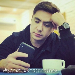 Telegram profile photo for Shohrux Xamdamov official channel ✓