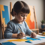 Telegram profile photo for AI Creative / ШІ Художник / ИИ Художник