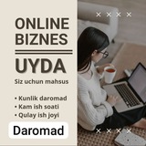 Telegram profile photo for Onlayn daromad kurator
