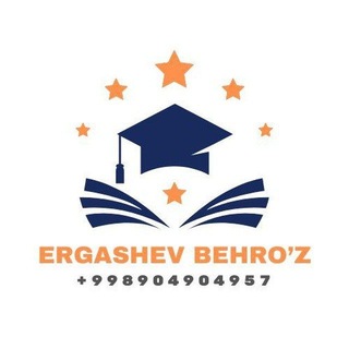 Telegram profile photo for Kimyo natijalar /Ergashev Behroʻz