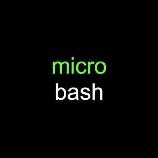 Telegram profile photo for microbash