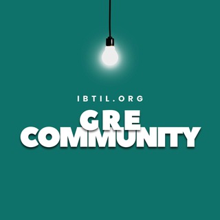 Telegram profile photo for GRE Community_ibtil