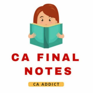 Telegram profile photo for CA Final Notes