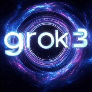 Telegram profile photo for Grok3 portal