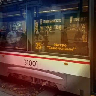 Telegram profile photo for Бортномер - уникальный наземный транспорт Москвы