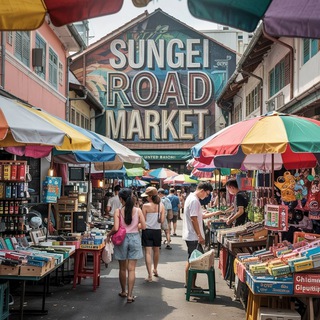 Telegram group profile photo for Sungei Road Thieves Market by OGS