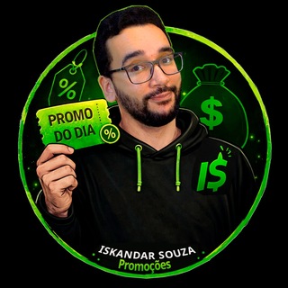 Telegram profile photo for Iskandar Souza - Promoções