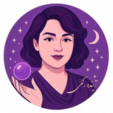Telegram profile photo for فال روزانه آینده رنگی🌈 〰️🦄