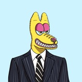 Telegram profile photo for $WOW - Wolf Of Wallstreet by Matt Furie