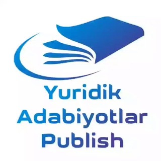 Telegram profile photo for "Yuridik adabiyotlar publish" nashriyoti