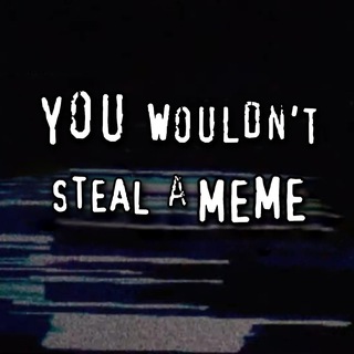 Telegram profile photo for Nobody knows that I steal memes