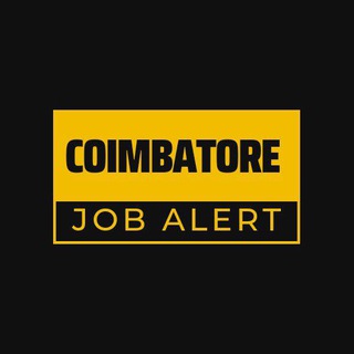 Telegram profile photo for Coimbatore Job Alert