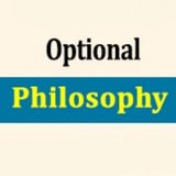 Telegram profile photo for Philosophy Optional UPSC IAS