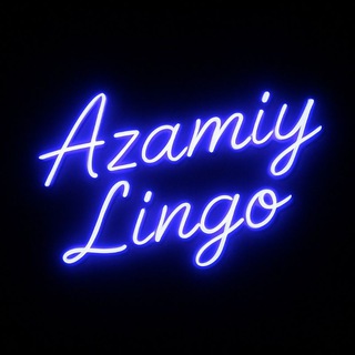 Telegram profile photo for Azamiy Lingo