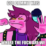 Telegram profile photo for GOD FUCKING dammit KRIS where the FUCK are we