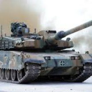 Telegram profile photo for military tank