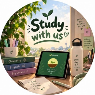 Telegram profile photo for Study with us |Forest✨️
