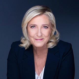 Telegram profile photo for Marine Le Pen
