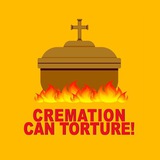 Telegram profile photo for CREMATION CAN TORTURE - Kremation kann foltern!