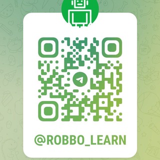 Telegram profile photo for 💻@ROBBO_LEARN🖥