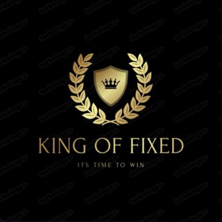 Telegram profile photo for KING OF FIXED ๐ ๐ณ๐ฌ๐ฌ๐ญ๐ช๐บ