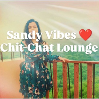 Telegram group profile photo for Sandy Vibes 💛 | Chit-Chat Lounge