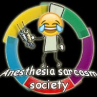 Telegram profile photo for 💉Anesthesia Sarcasm Society💉