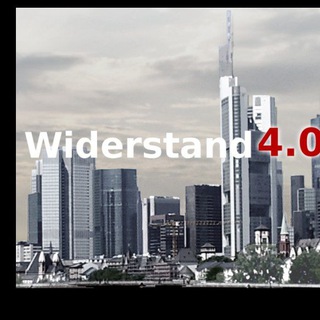 Telegram profile photo for WIDERSTAND 4.0