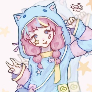 Telegram profile photo for сими рисует ˃͈◡˂͈
