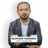 Telegram profile photo for Islomjon Tursunov blogi