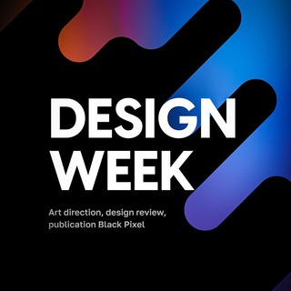 Telegram profile photo for Designweek Black Pixel