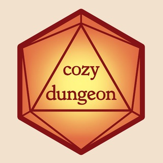Telegram profile photo for cozy dungeon • мастерская мягких дайсов