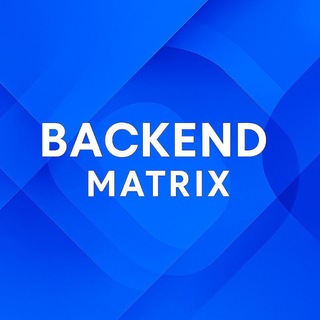 Telegram profile photo for Backend Matrix