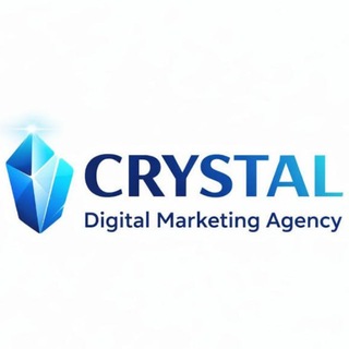 Telegram profile photo for Crystal Digital Marketing Agency