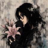 Telegram profile photo for Yune, lately.