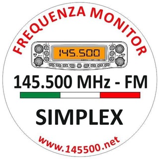 Telegram profile photo for 145.500 MHz - CLUSTER - La frequenza di chiamata in diretta