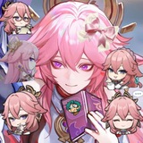 Telegram profile photo for Рест {НАБОР В АДМ}✨🎀Яэ мико творит чудеса🎀✨