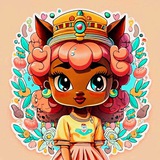 Telegram profile photo for 🍑Queen Peach Cobbler Meme Coin 🍑