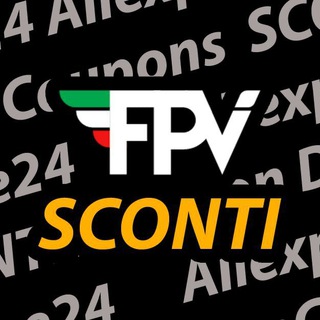 Telegram profile photo for FPV ITALIA - Coupons Sconti Offerte Droni Banggood Amazon