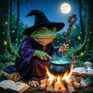 Telegram profile photo for Дневник Жабы Дарьи 🐸 Магия