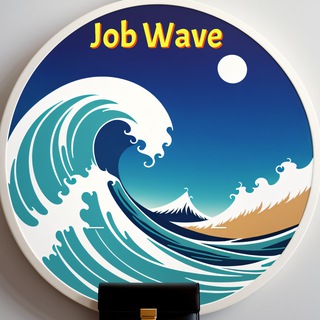 Telegram profile photo for Job Wave 🌊