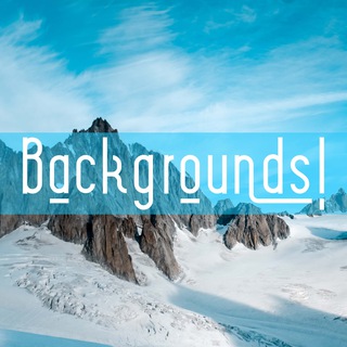 Telegram profile photo for Backgrounds!