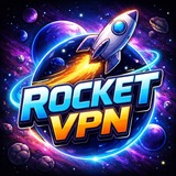 Telegram profile photo for ROCKET VPN