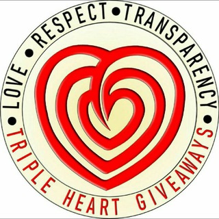 Telegram group profile photo for Triple❤️ Heart❤️Giveaways❤️