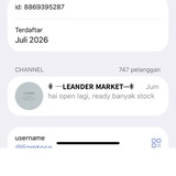 Telegram profile photo for liam penipu murmerstore id 8869395287
